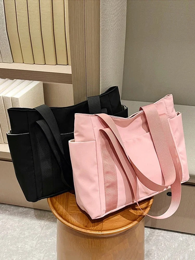 Classic Large Tote Handbag for Daily Use - VogeLuxe