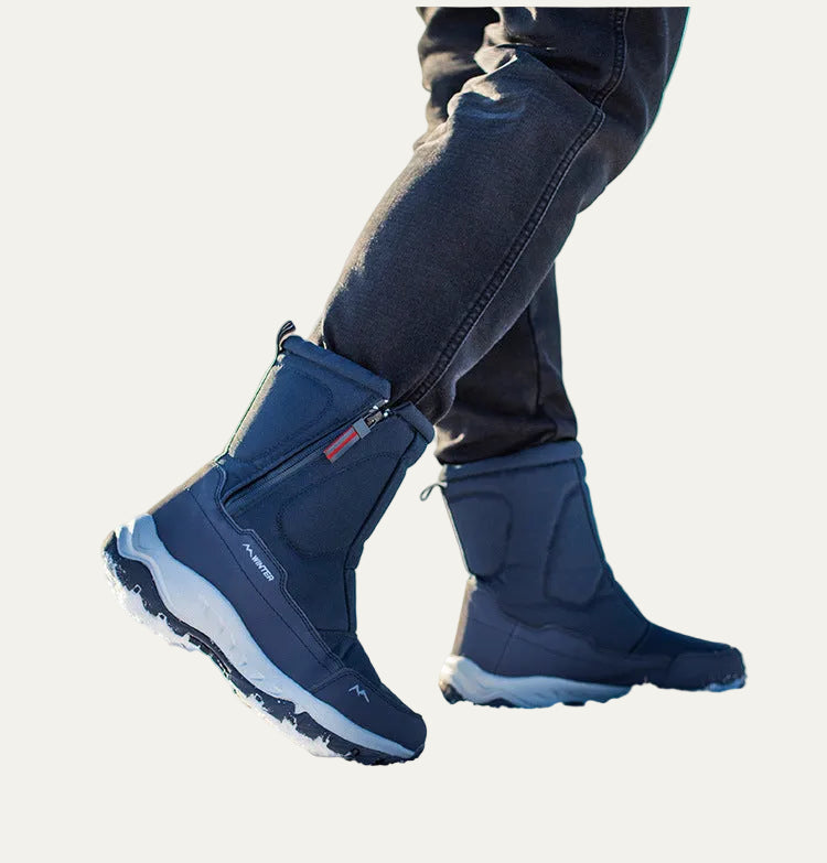 VogeLuxe | Women’s Mid Calf Quilted Winter Snow Boots