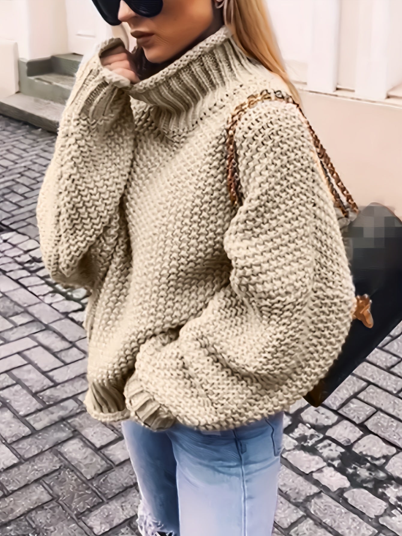 Soft Women's Winter Long Sleeve Sweater - VogeLuxe