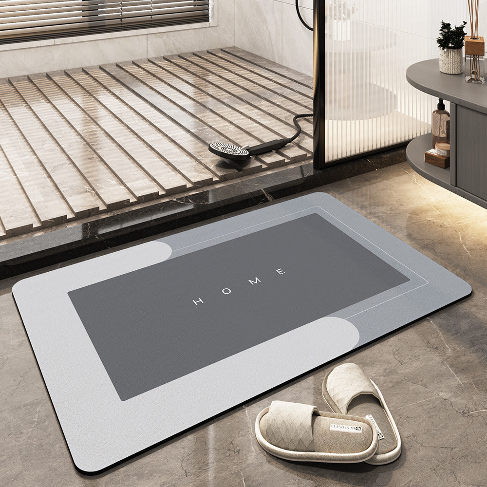 Soft Non Slip Bathroom Mat Absorbent Plush Rug