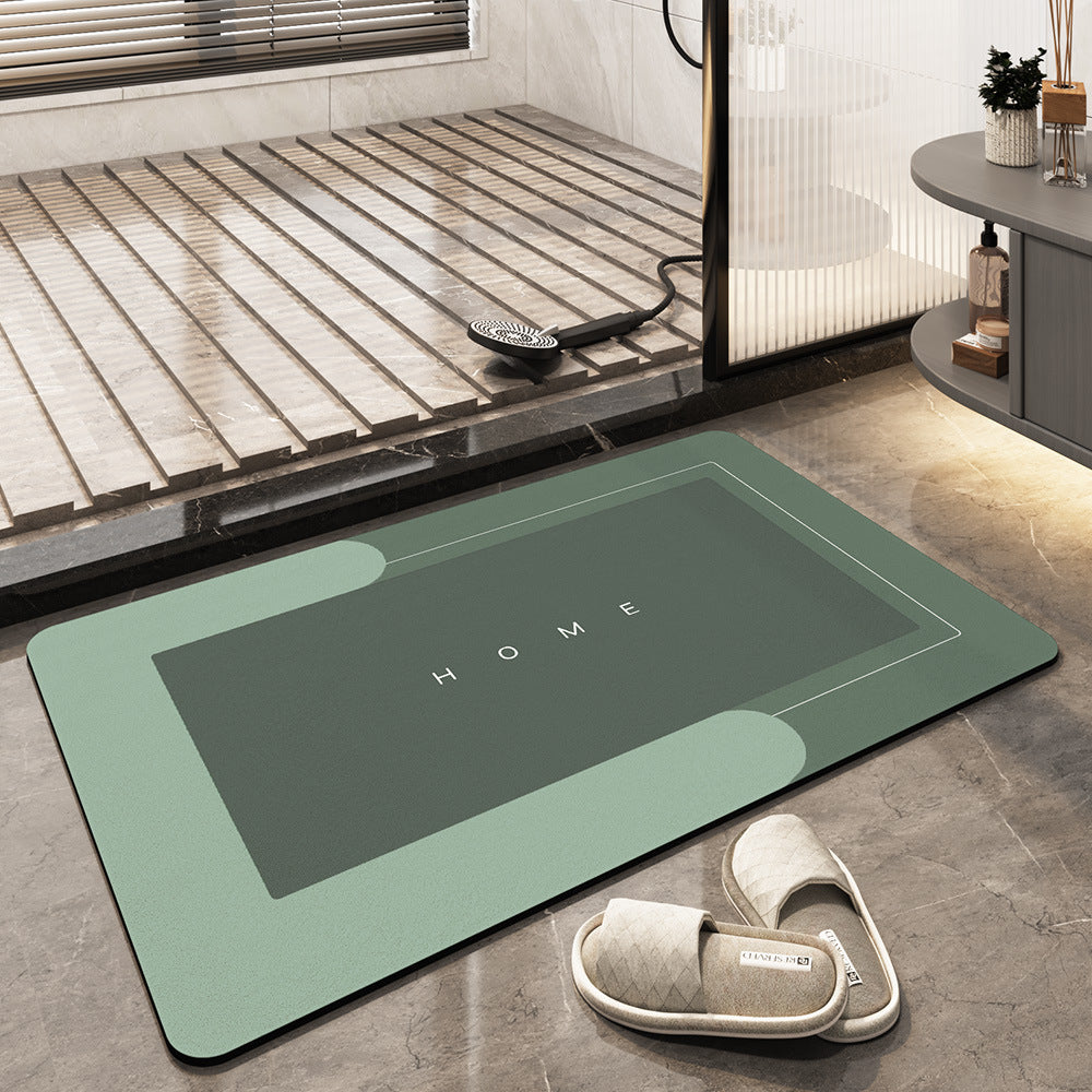 Soft Non Slip Bathroom Mat Absorbent Plush Rug