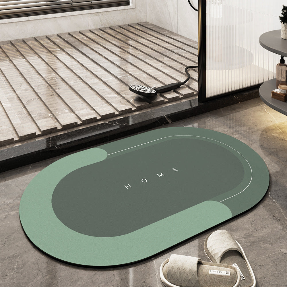 Soft Non Slip Bathroom Mat Absorbent Plush Rug