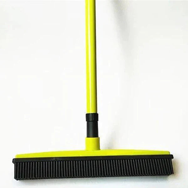 Pet Hair Broom with Adjustable Handle