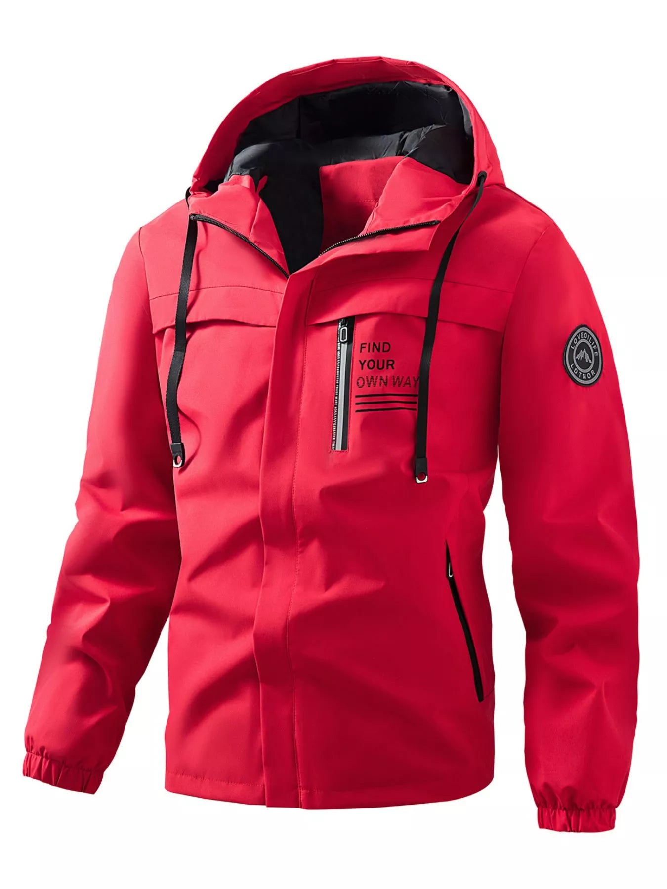 Large Size Waterproof Men's Coat - BritishElegance