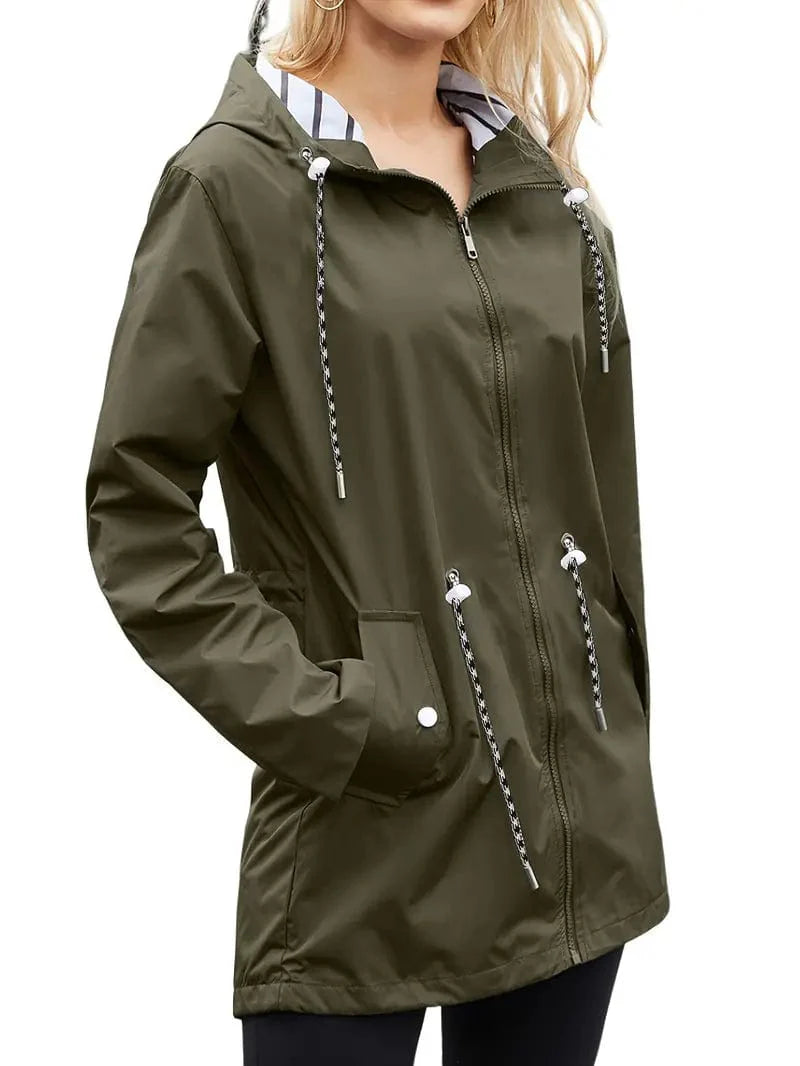 Waterproof Classic Women's Rain Jacket