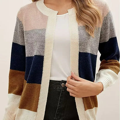 Soft Colourful Women's Cashmere Open Cardigan Sweater