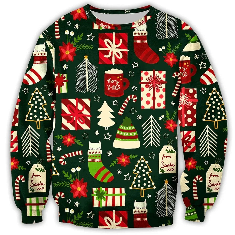 Cozy Winter Women's Crew Neck Sweater