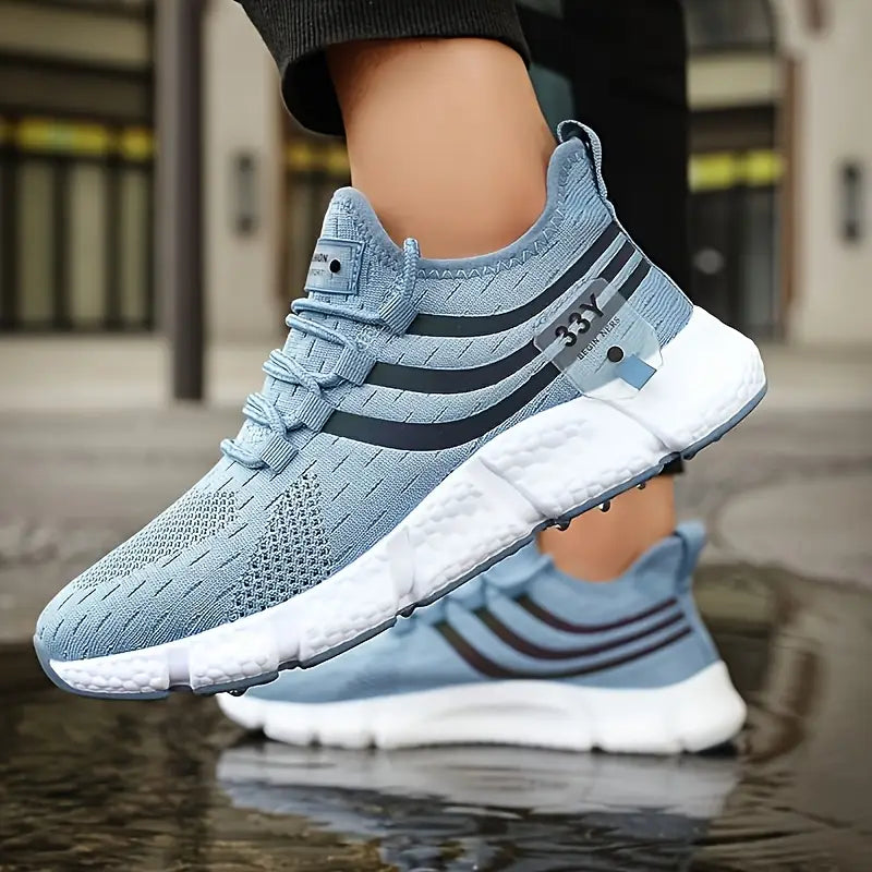 Lightweight Airy Mens Athletic Running Sneakers