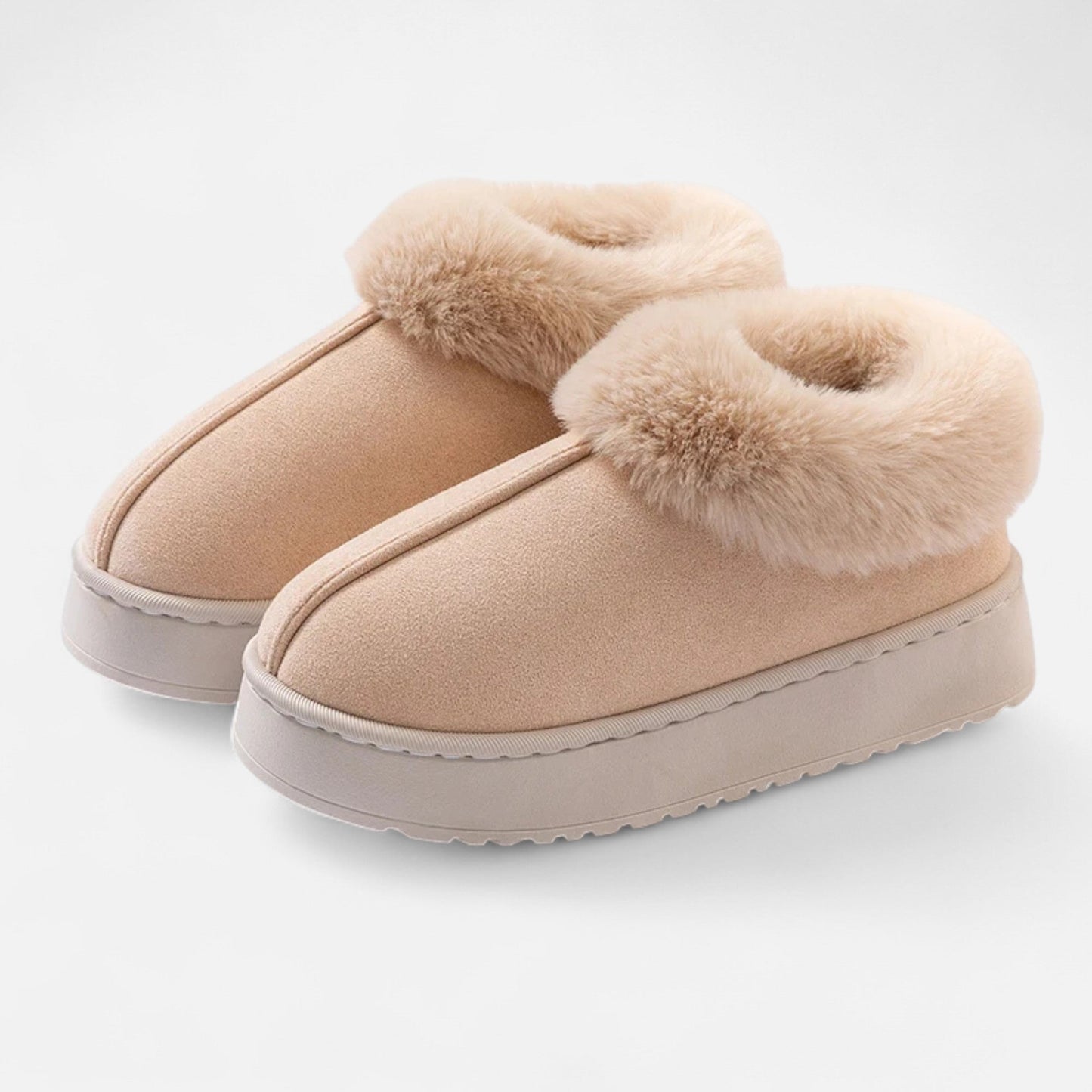 Plush Faux Fur Cozy Women's Slippers