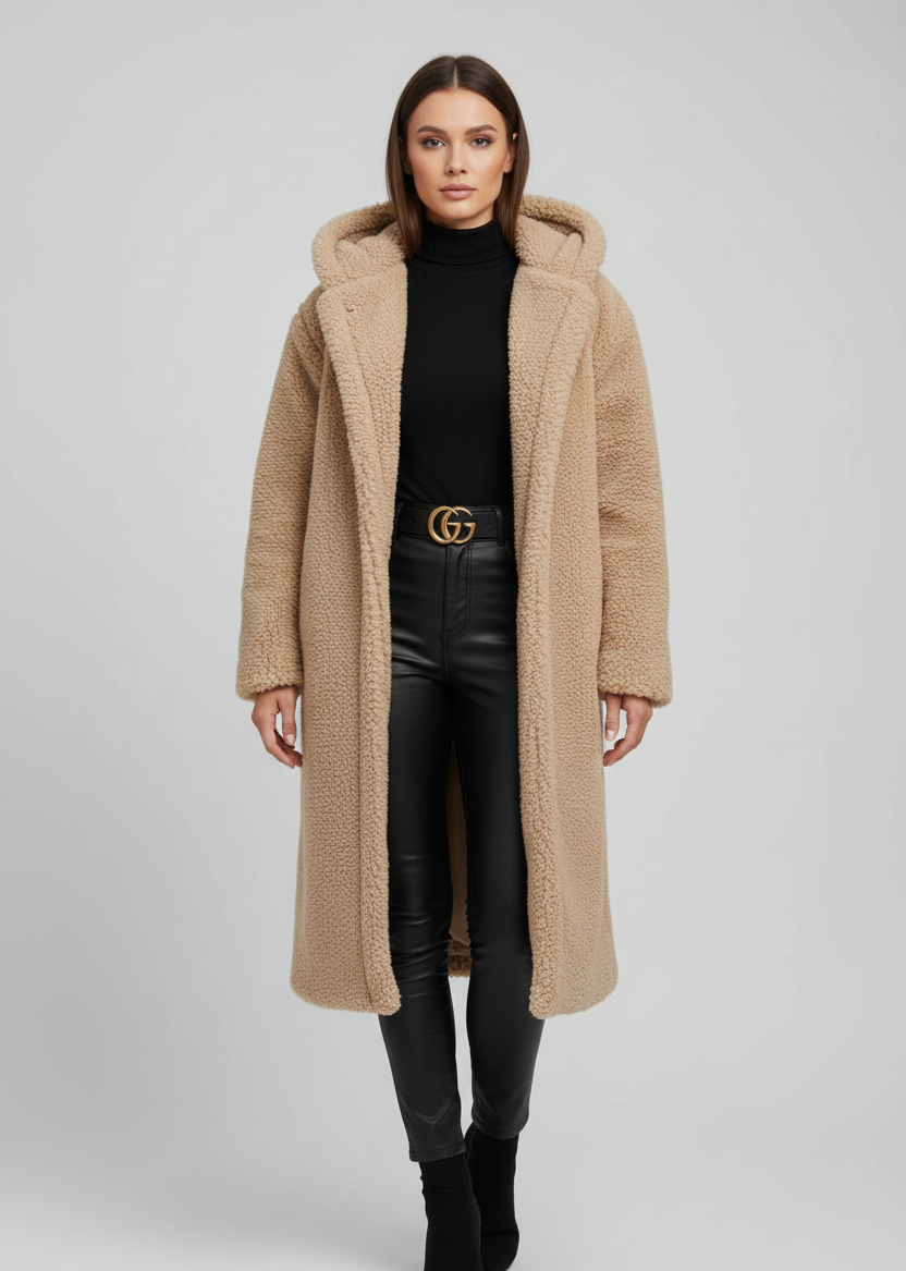 Women's Faux Fur Coat Jacket - VogeLuxe