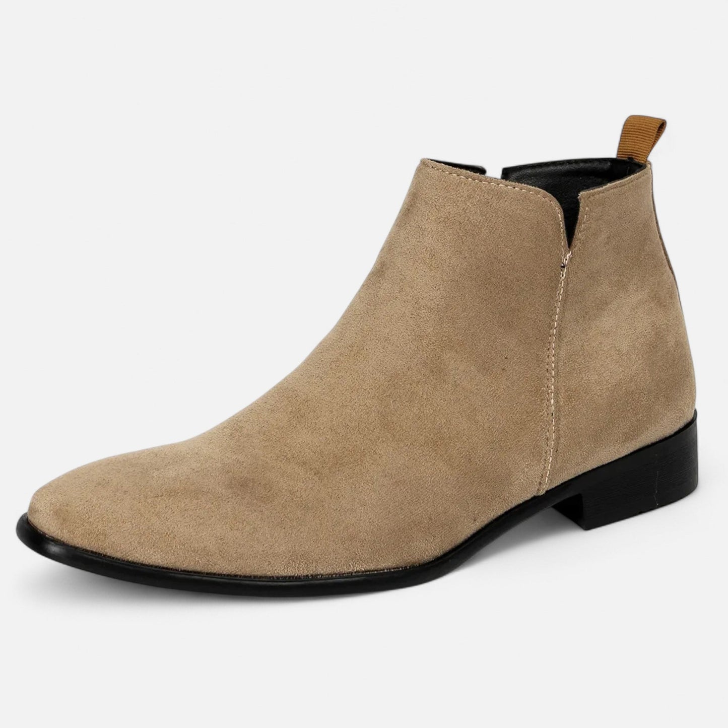 Stylish Men's Leather Chelsea Ankle Boots