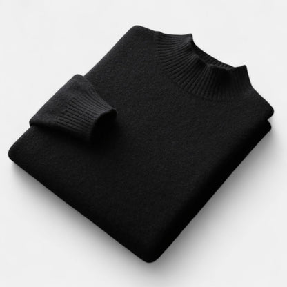 Classic Men's Wool Crew Neck Sweater