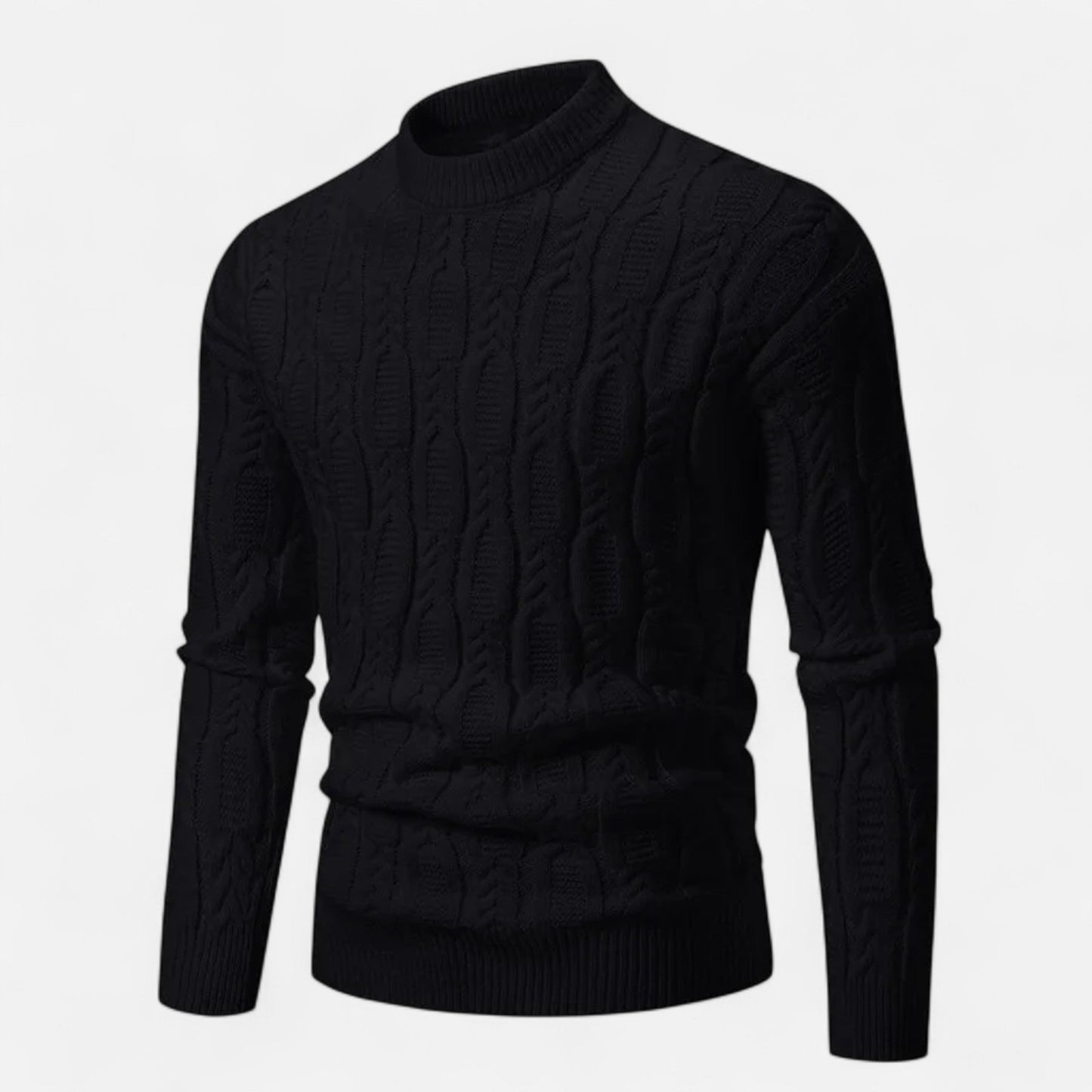 Men's Traditional Crew Neck Knitted Sweater
