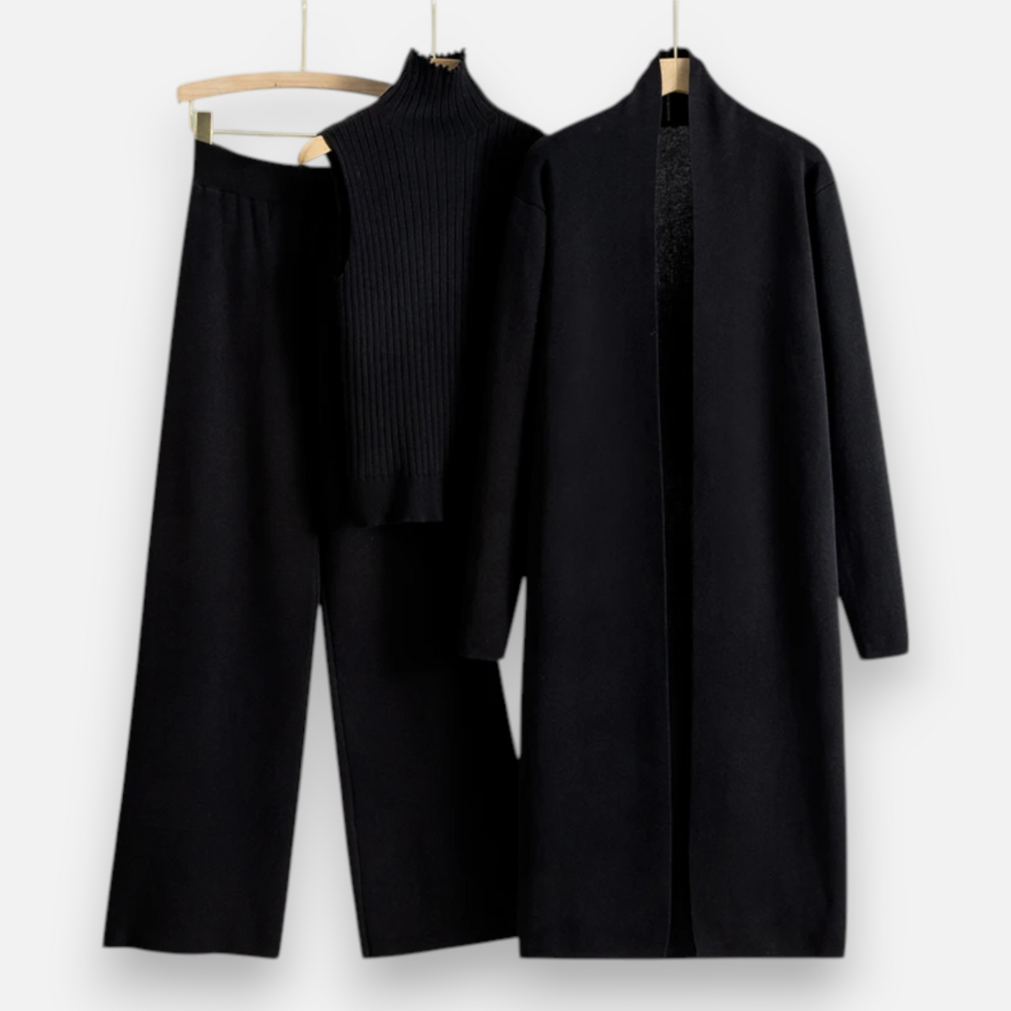 Cozy Women's 3-Piece Sweater Set