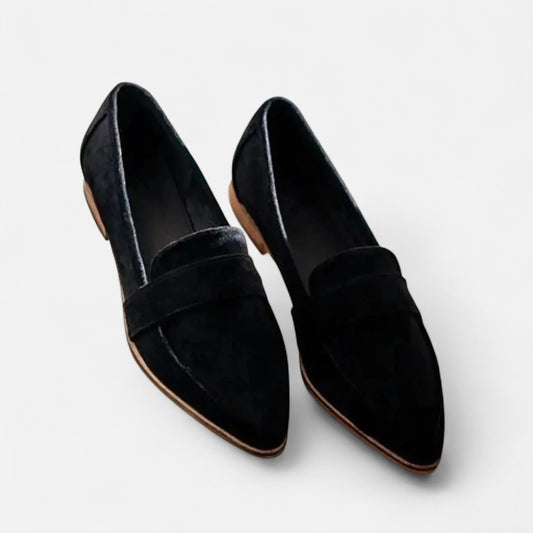 Classic Ladies Pointed Slip On Shoes - VogeLuxe