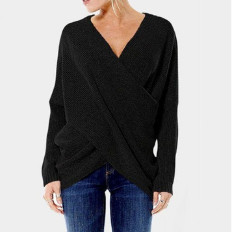 Women's Classic Cable Knit Sweater - VogeLuxe