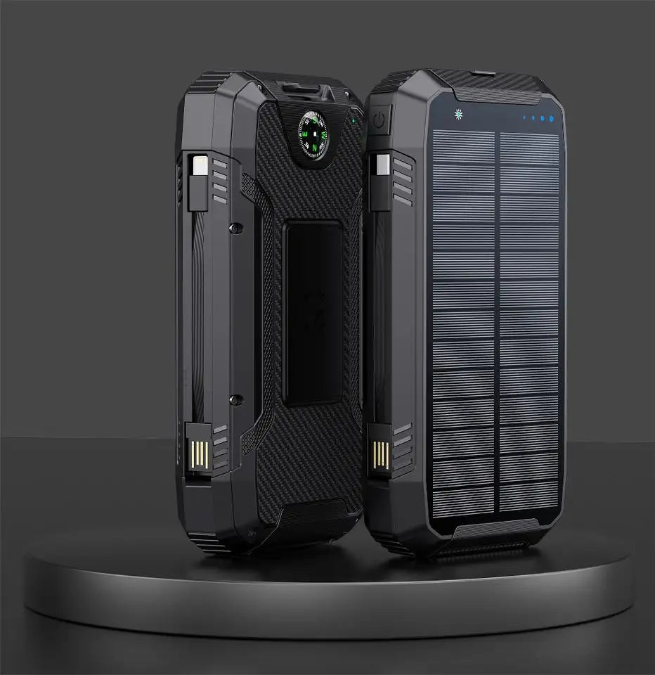 Waterproof Solar Portable Charger 30,000mAh Power Bank