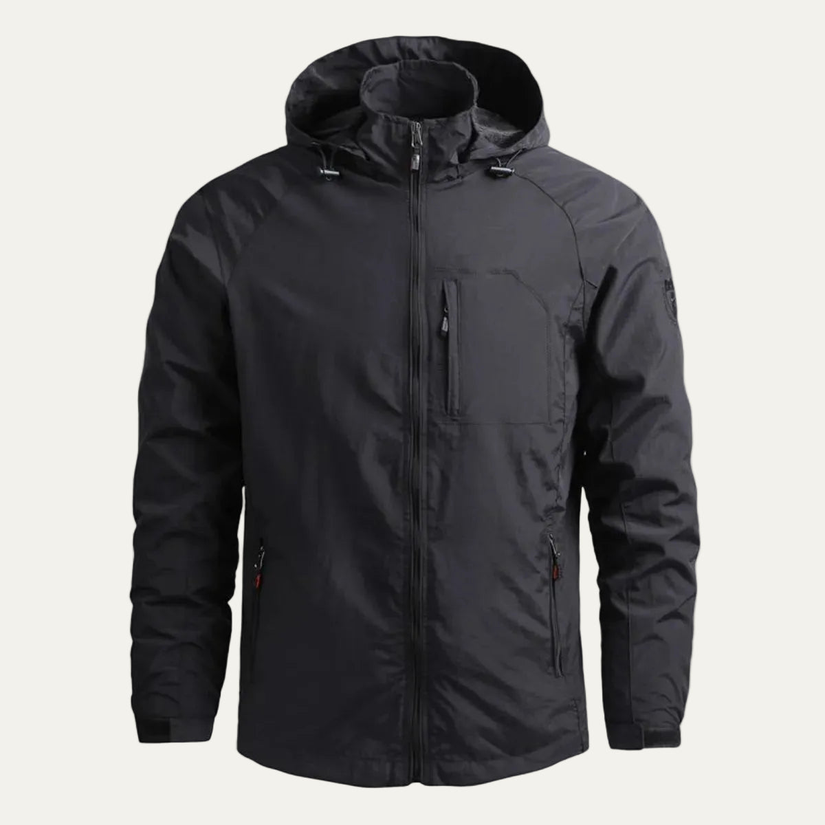 VogeLuxe | Men’s Hooded Performance Utility Jacket
