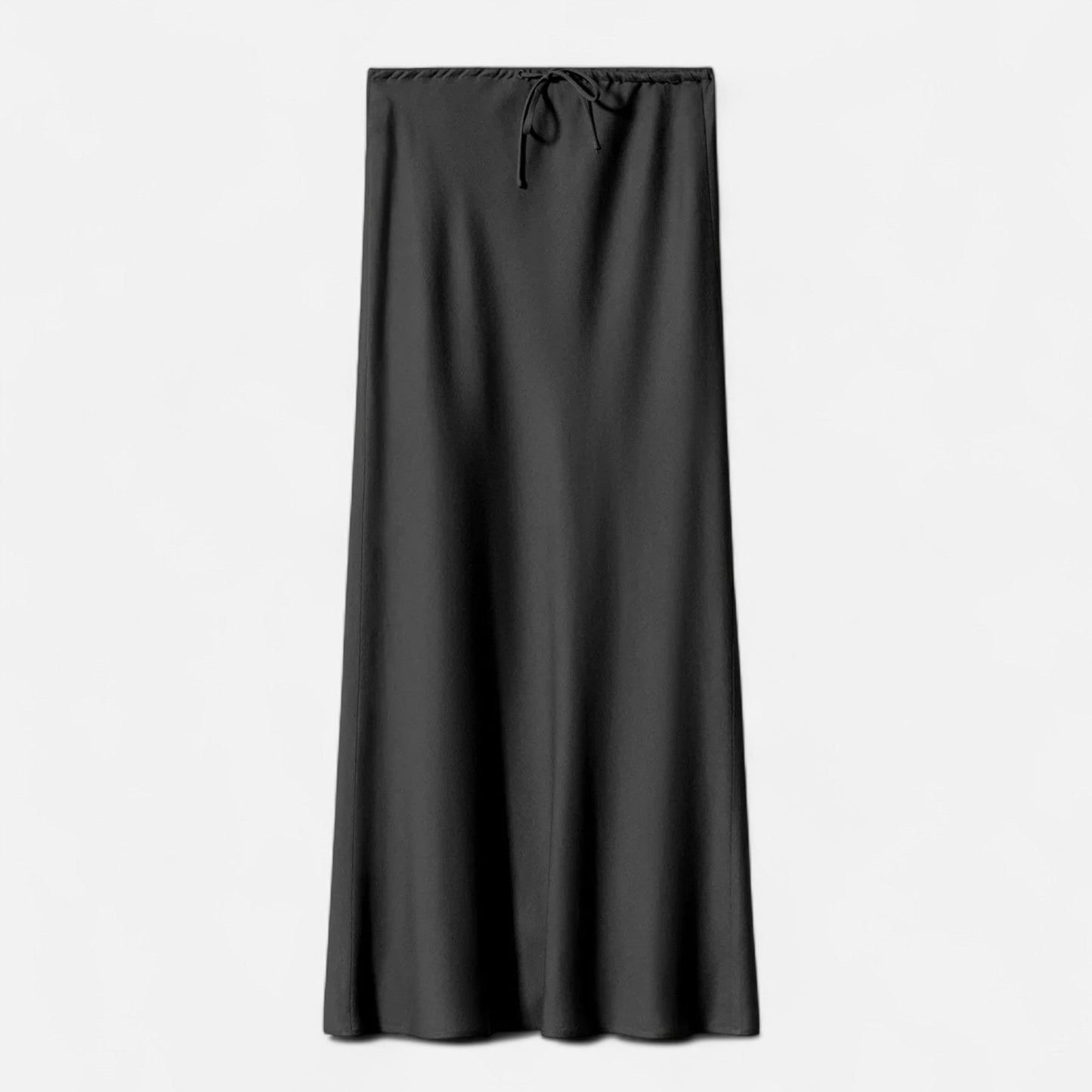 VogeLuxe | Ladies Luxury High Waist Satin Skirt