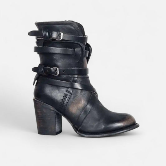 Classic Leather Knee High Winter Boots - VogeLuxe