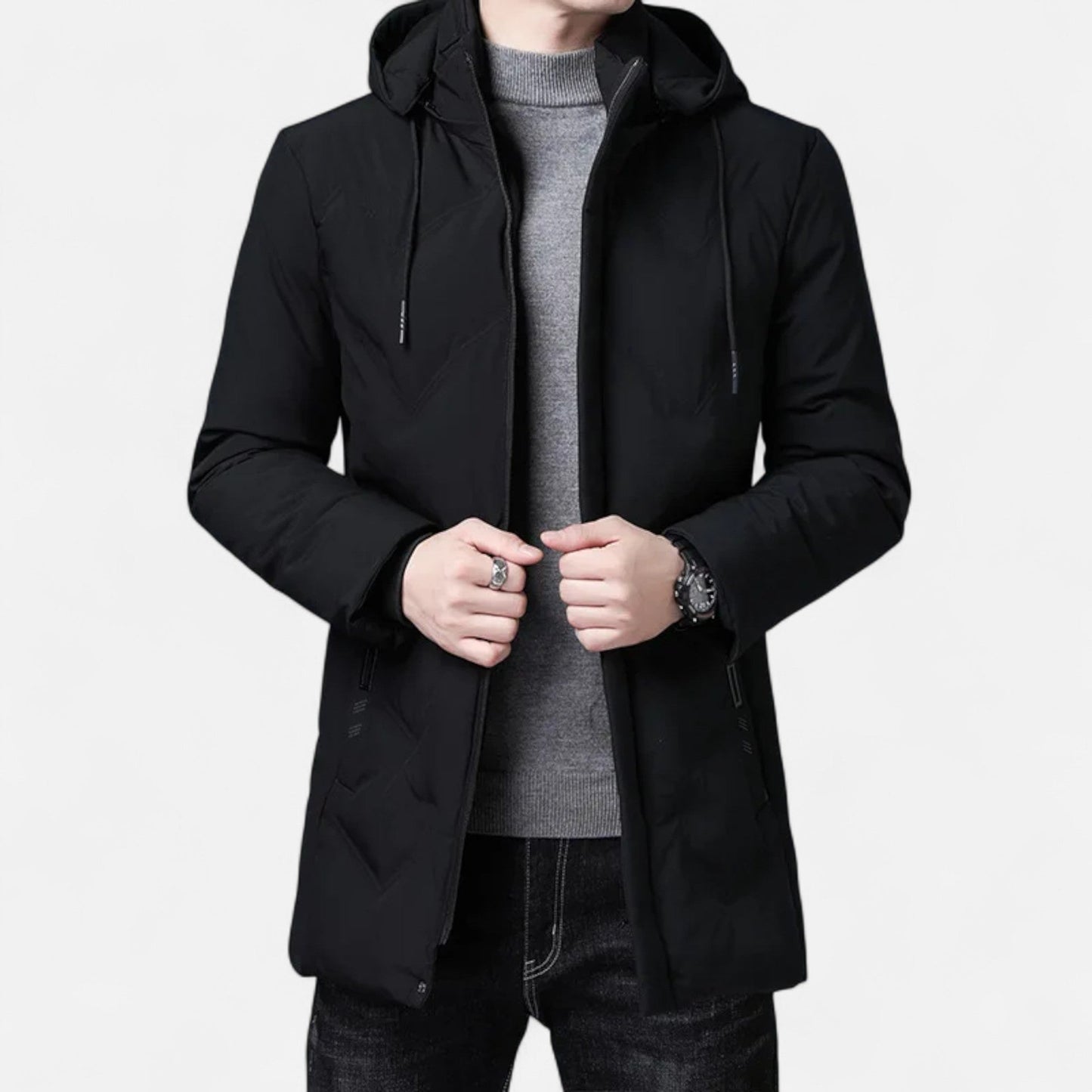 Classic Men's Waterproof Parka Jacket