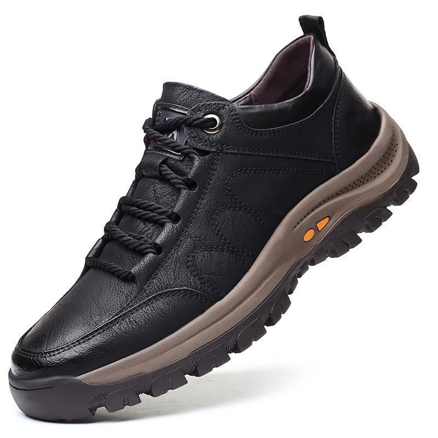 Relaxed Fit Men's Walking Shoes Arch Support Breathable