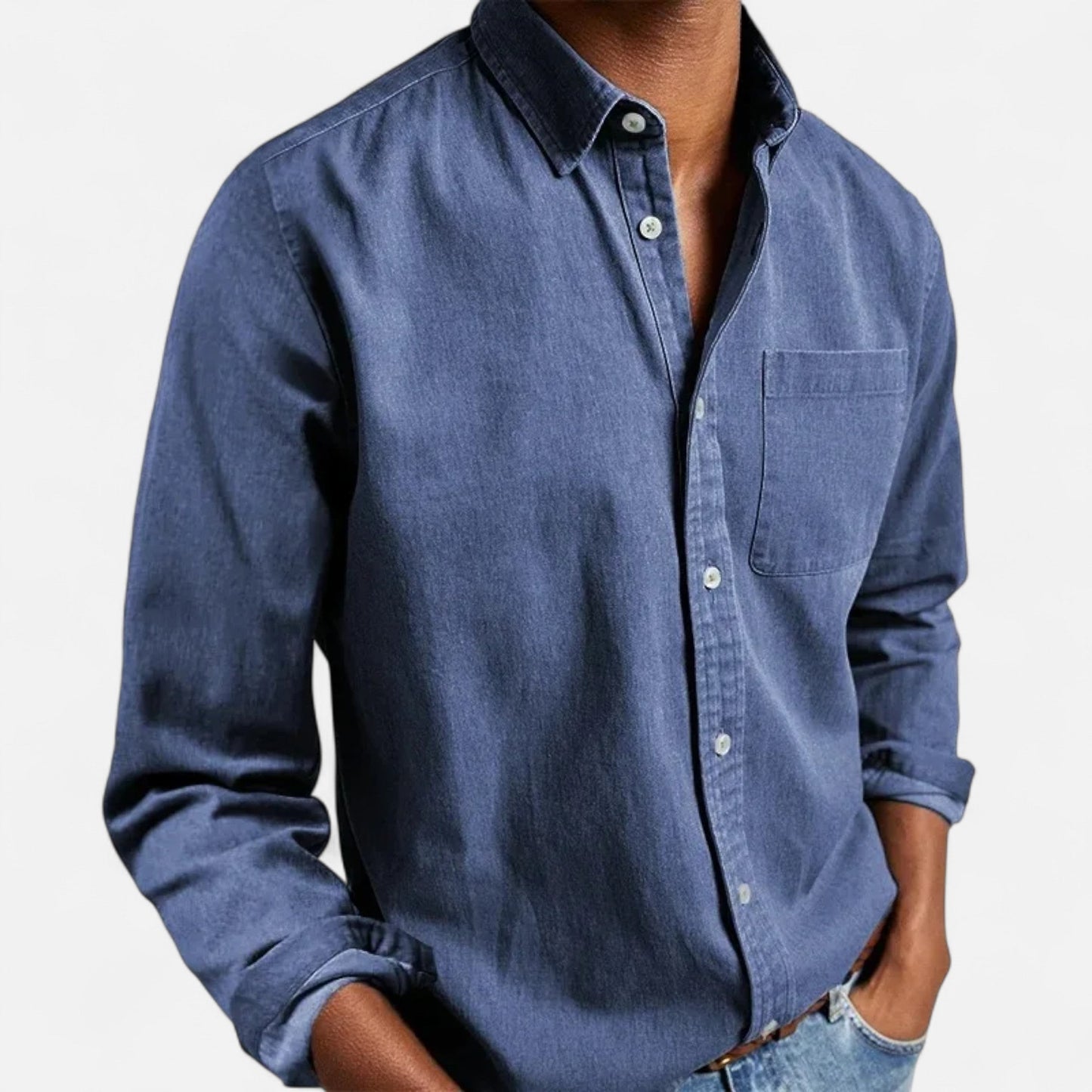 Classic Fit Men's Formal Dress Shirt