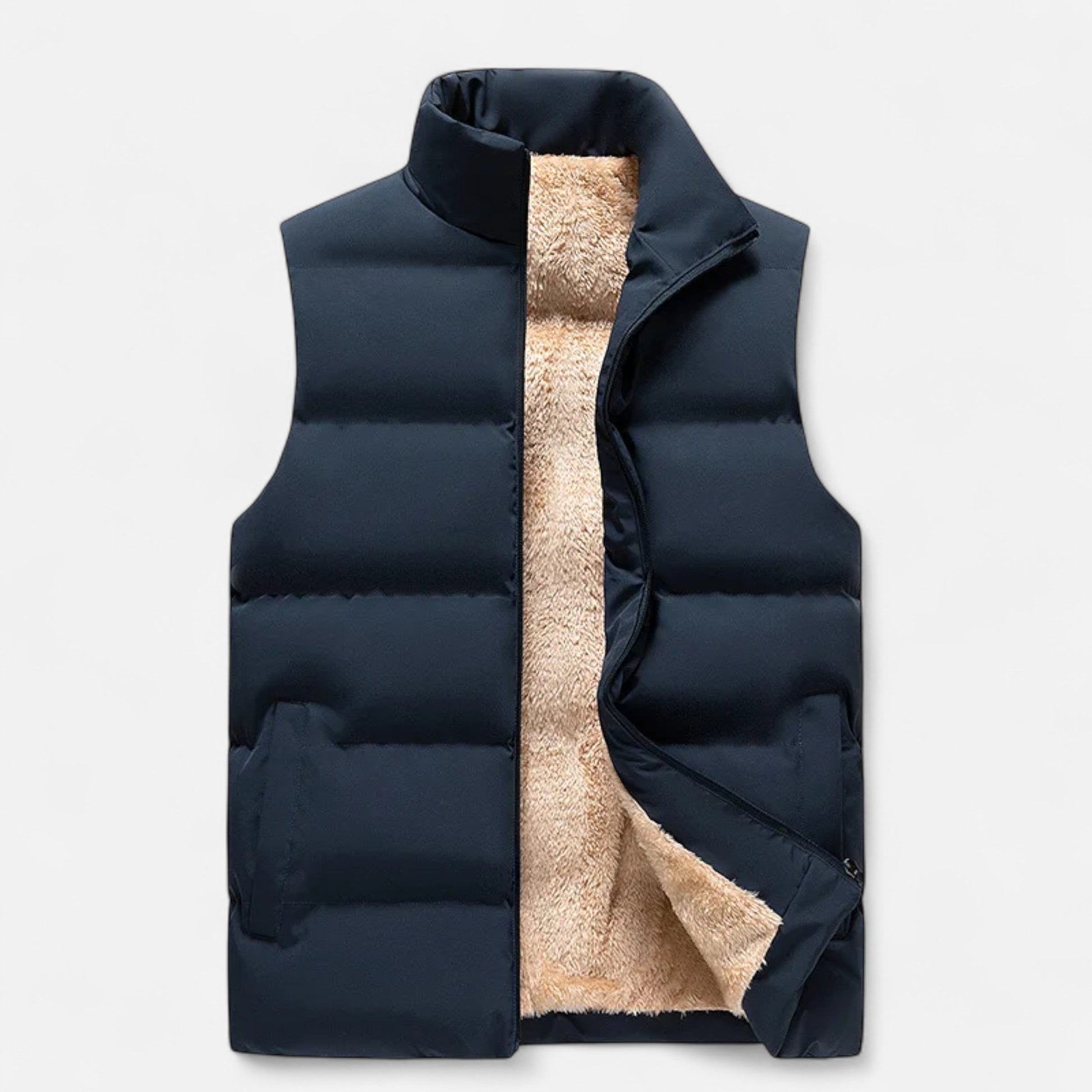 Warm Mens Woolen Winter Gilet - VogeLuxe