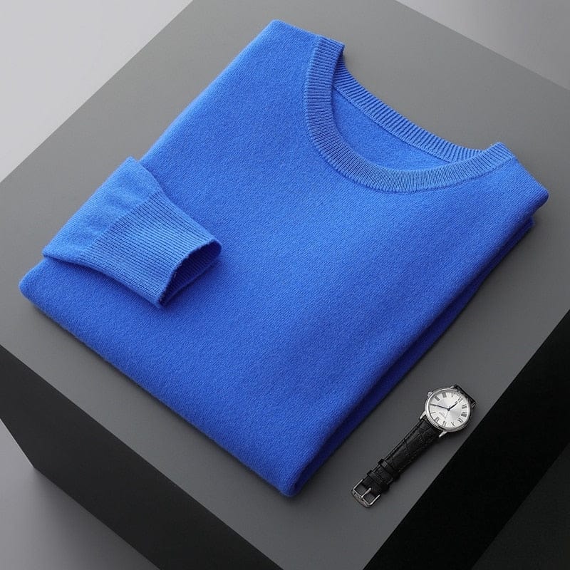 Cozy Men's Winter Crew Sweater