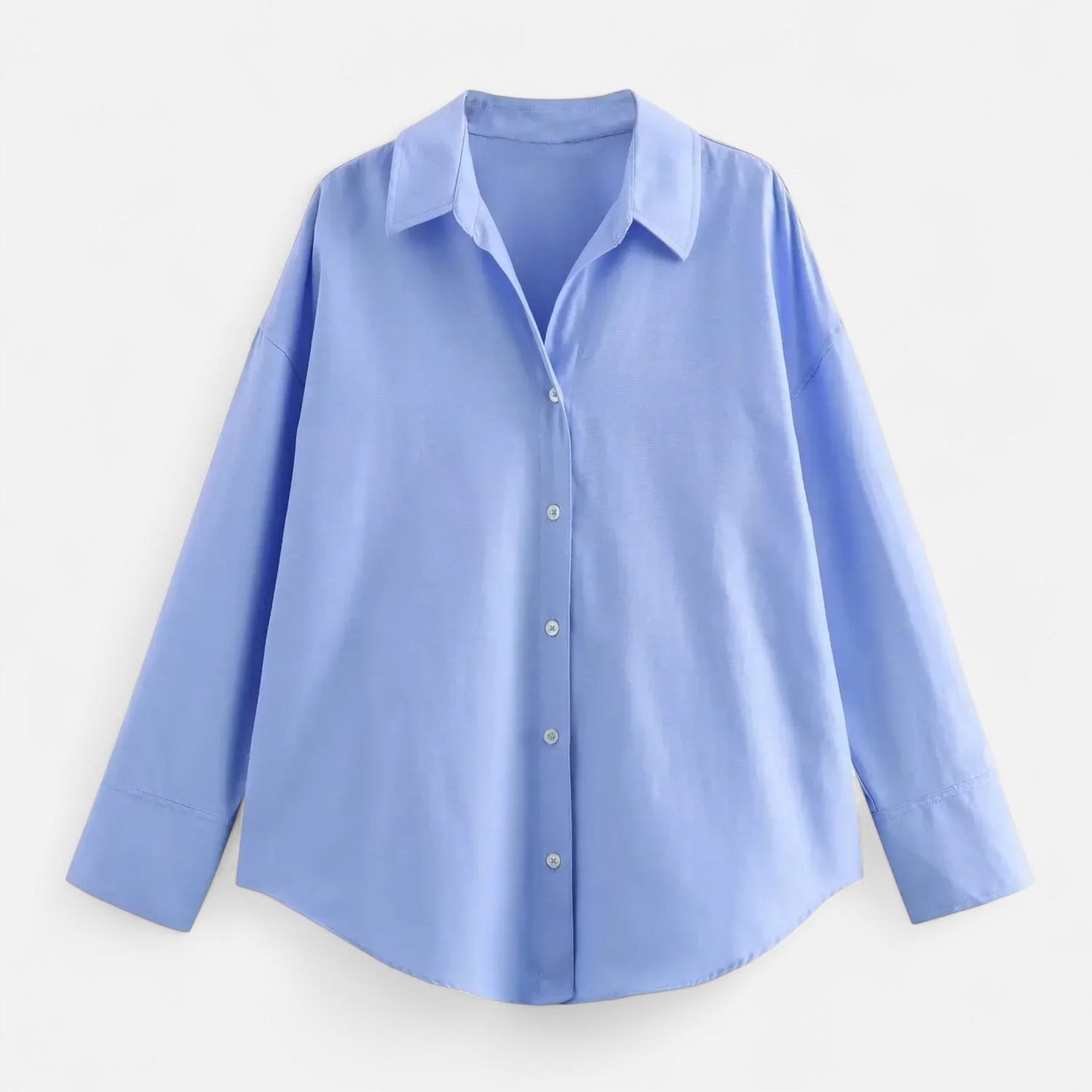 Classic Ladies Casual Button Down Shirt