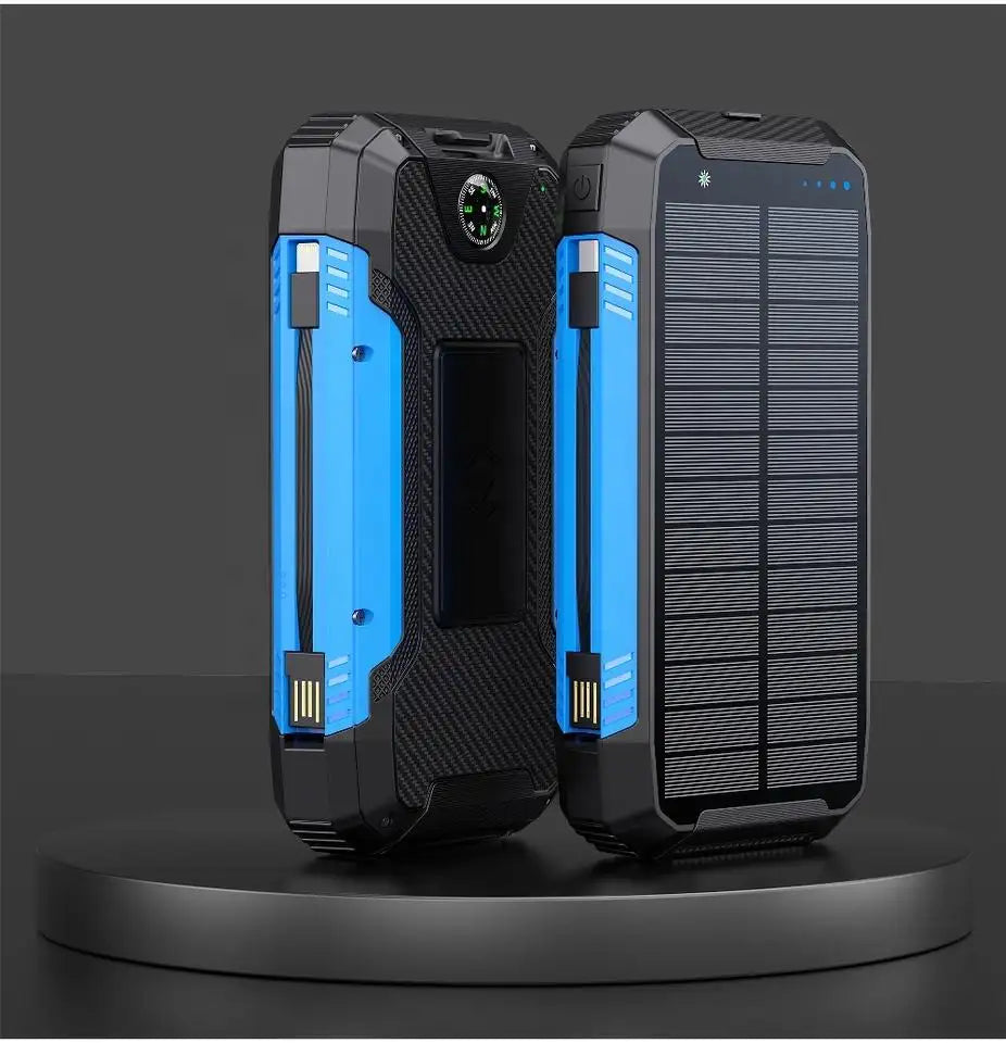 Waterproof Solar Portable Charger 30,000mAh Power Bank