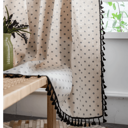Lightweight Semi Sheer Window Curtain For Gentle Sunlight