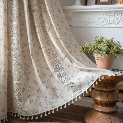 Lightweight Semi Sheer Window Curtain For Gentle Sunlight