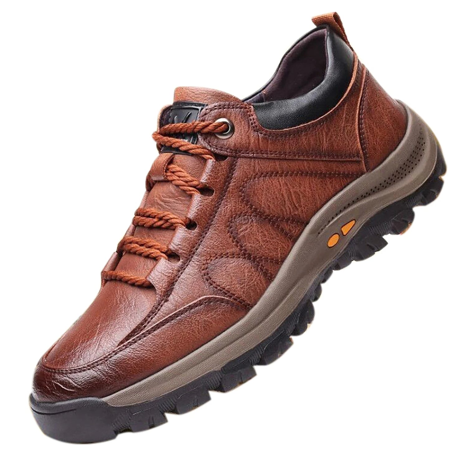 Relaxed Fit Men's Walking Shoes Arch Support Breathable