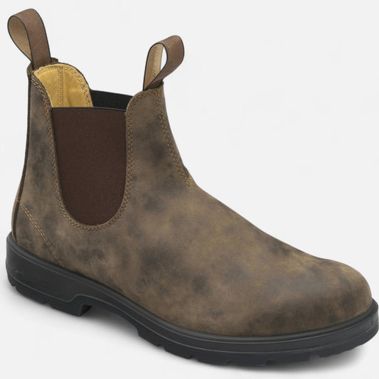 Classic Mens Genuine Leather Ankle Boots - VogeLuxe