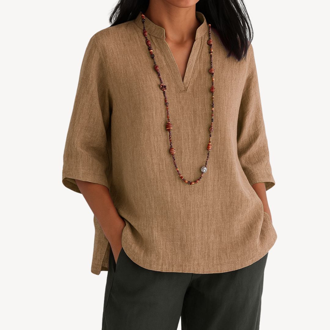 Linda | Chic Ladies Tunic Blouse