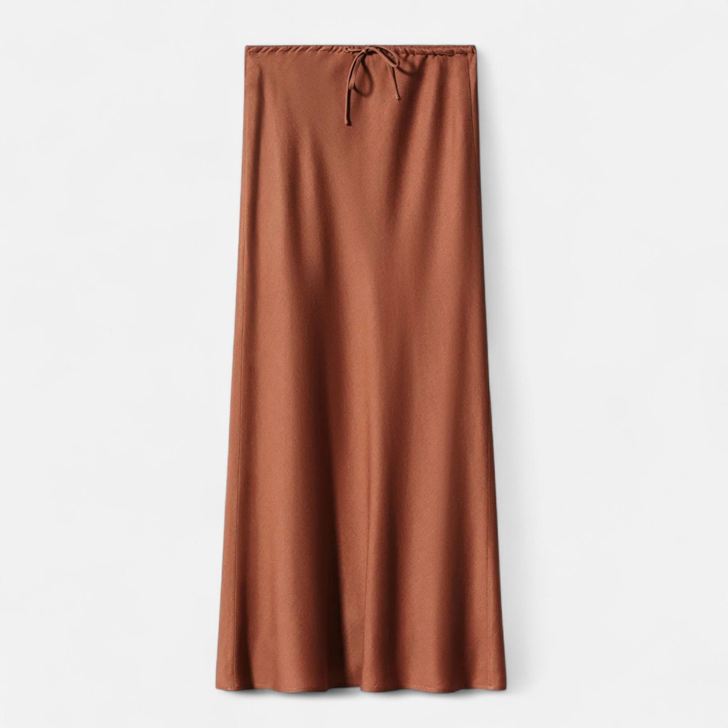 VogeLuxe | Ladies Luxury High Waist Satin Skirt