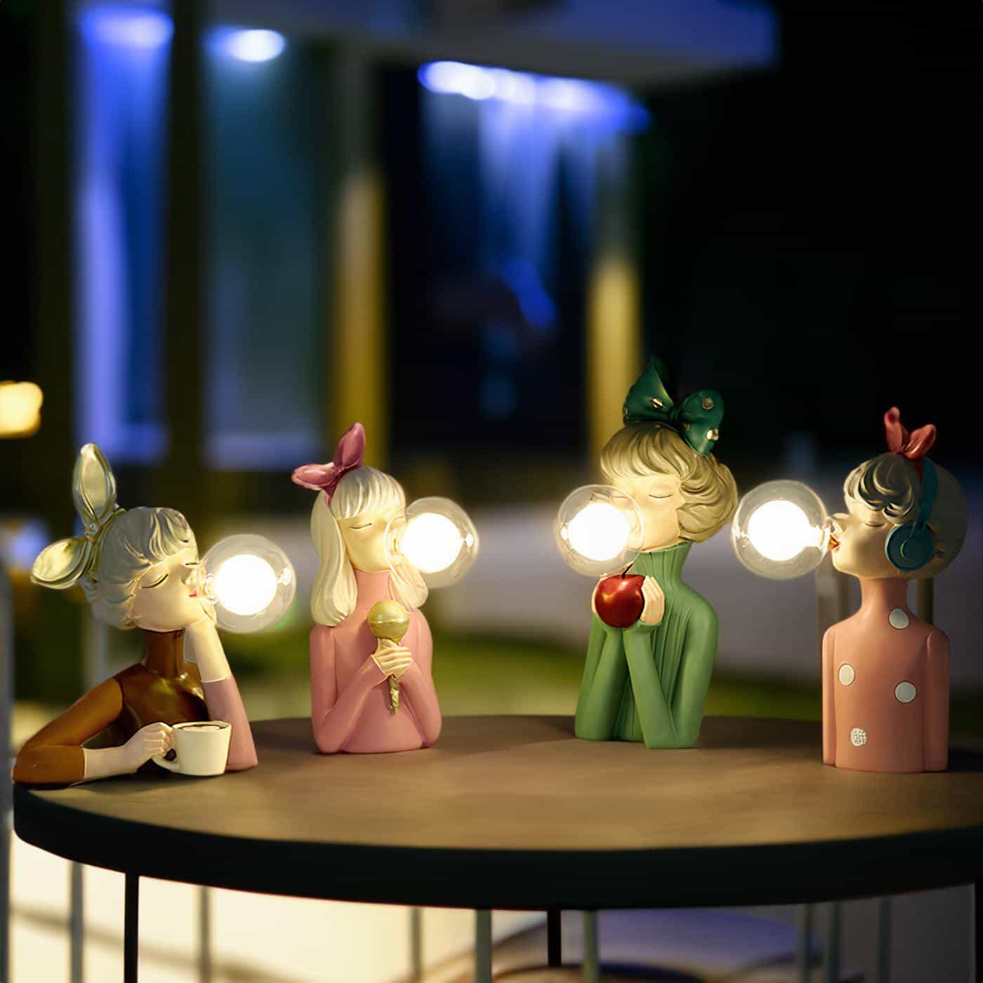 Colorful Fun Kids Night Light Lamp Figure