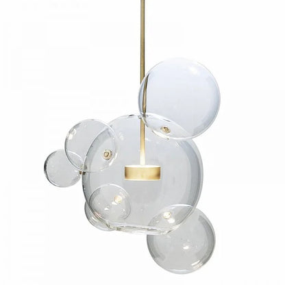 Round Glass Pendant Light for Contemporary Homes