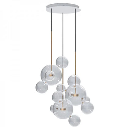 Round Glass Pendant Light for Contemporary Homes