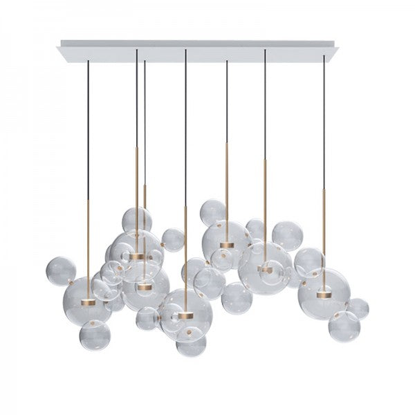 Round Glass Pendant Light for Contemporary Homes