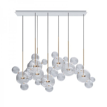Round Glass Pendant Light for Contemporary Homes