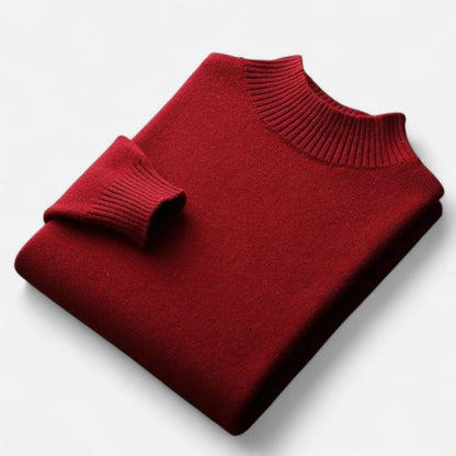Classic Men's Wool Crew Neck Sweater