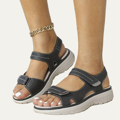 VogeLuxe | Women’s Comfortable Sporty Sandal with Adjustable Straps