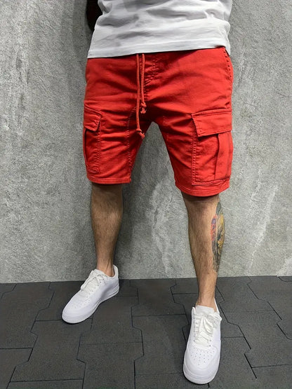 Relaxed Fit Men's Utility Cargo Shorts