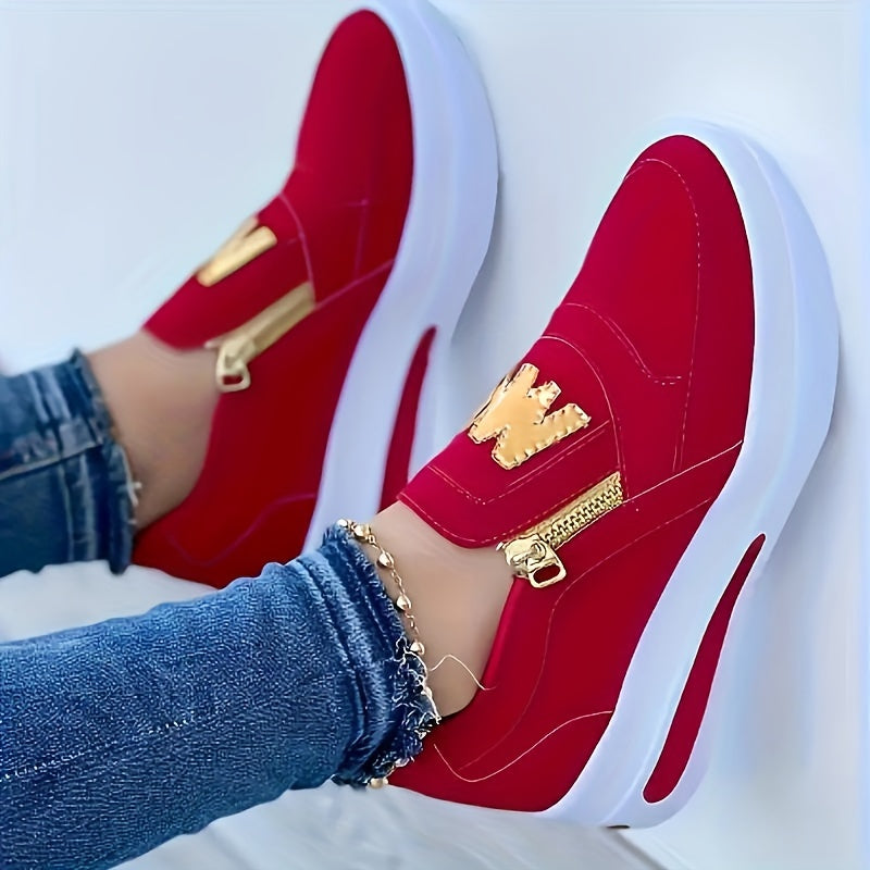 Stylish High Heel Sneakers for Ladies