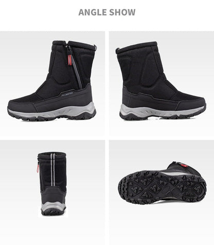 VogeLuxe | Women’s Mid Calf Quilted Winter Snow Boots