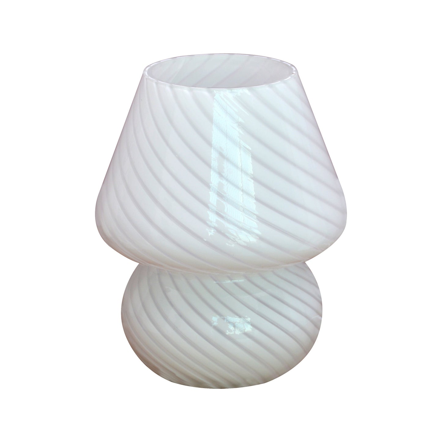Colorful Glass Funnel Table Lamp