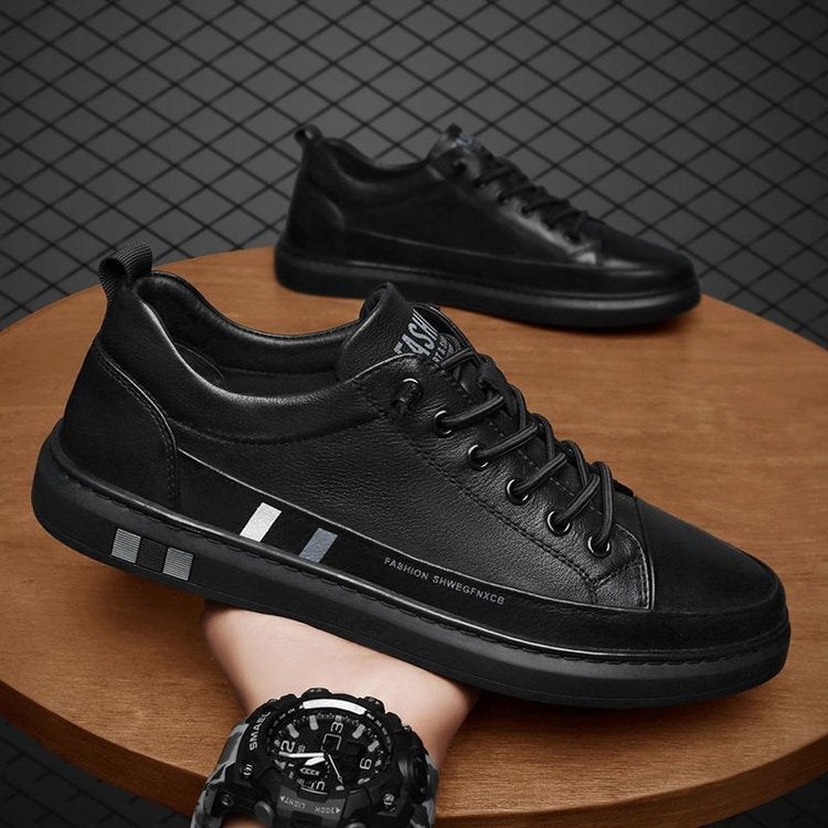 Authentic Leather Mens Comfort Shoes - VogeLuxe