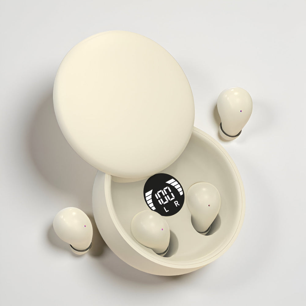 Compact Bluetooth Earbuds with Touch Control
